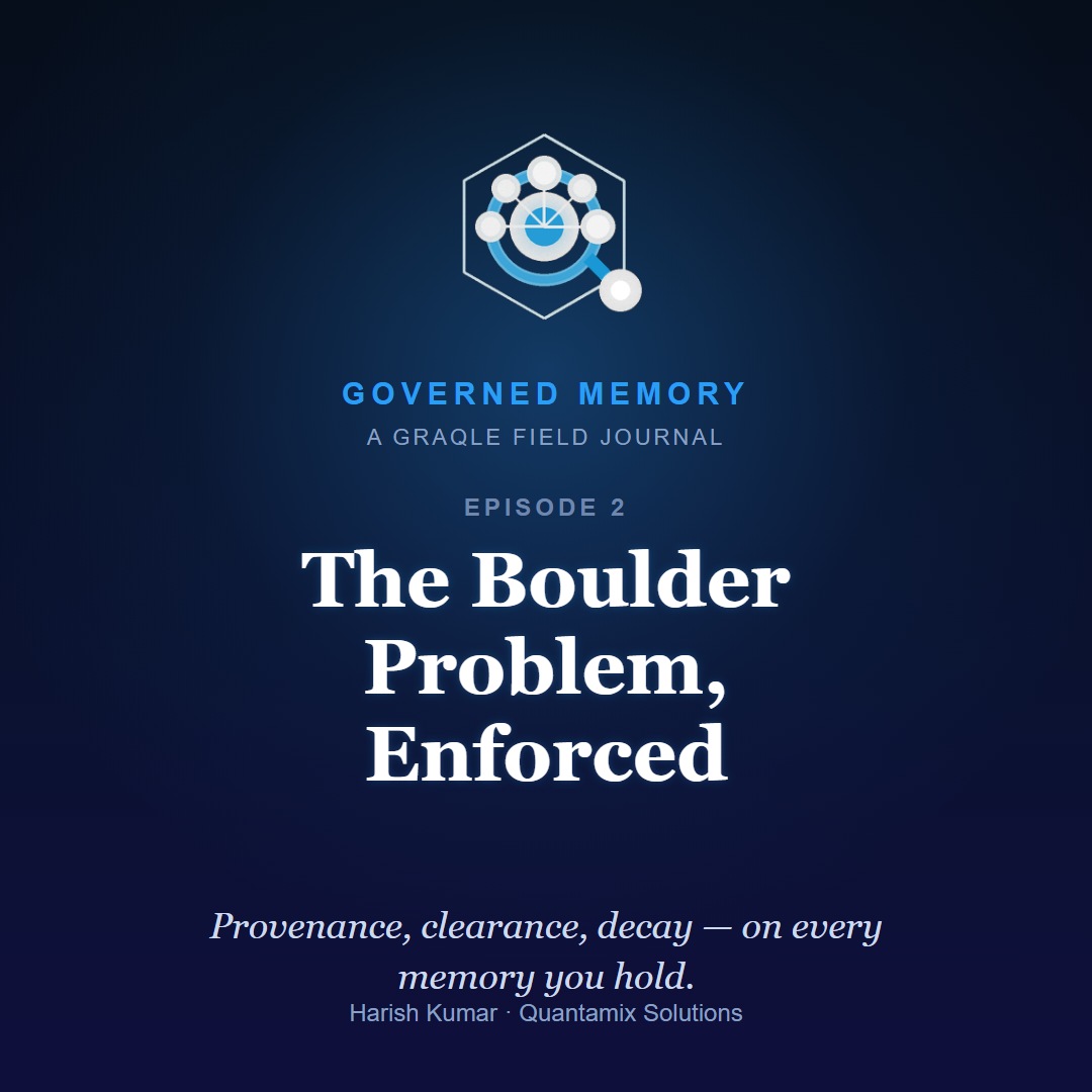 Governed Memory episode 2