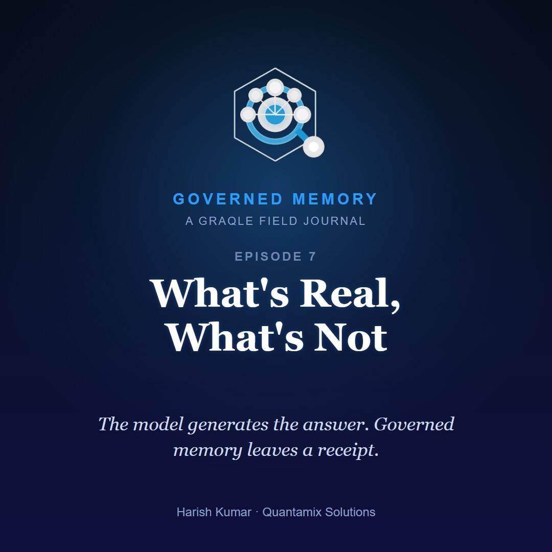 Governed Memory episode 7