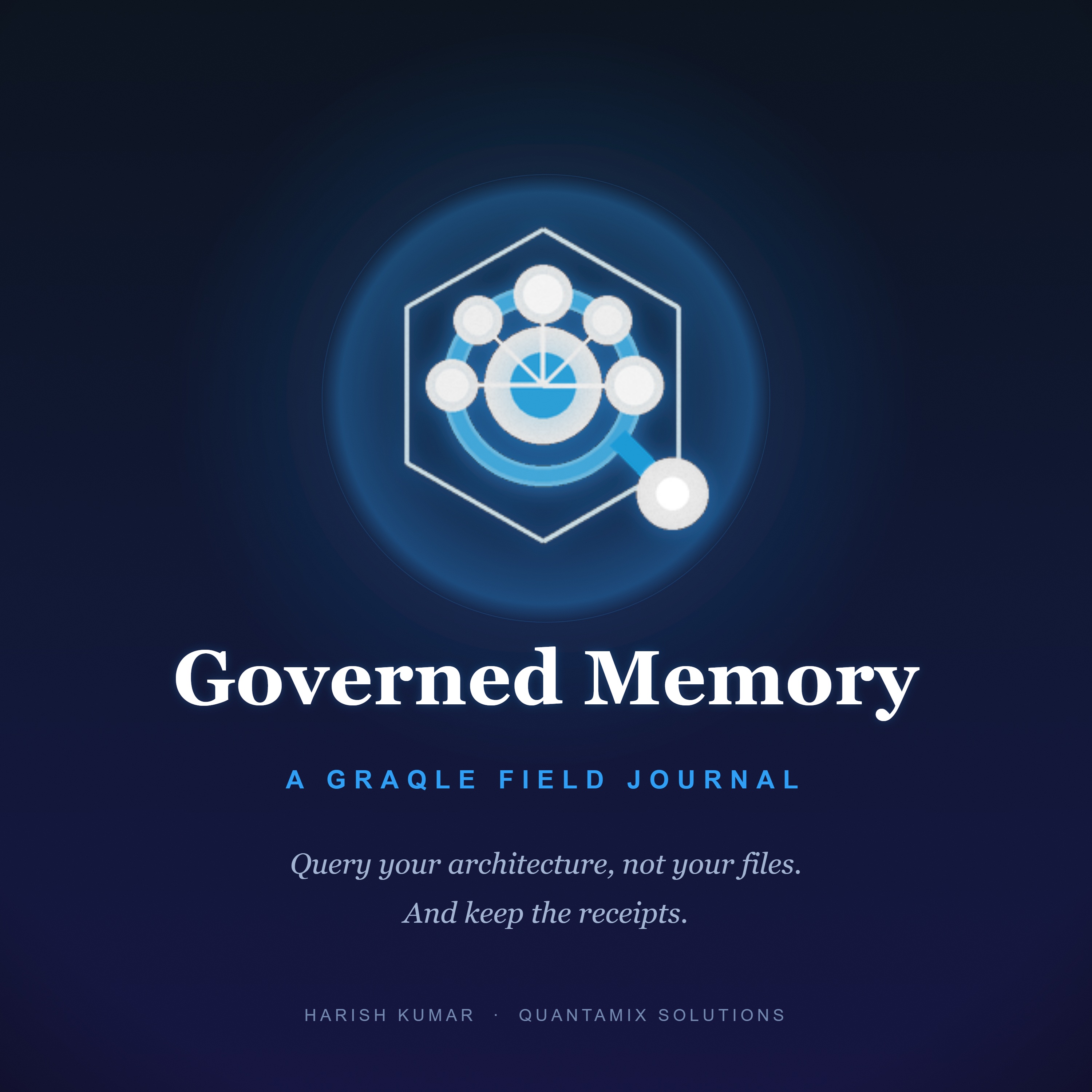 Governed Memory — A GraQle Field Journal